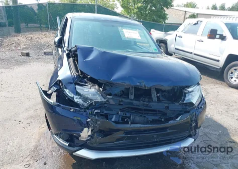 2017 Mitsubishi Outlander Es из США, поврежденный, VIN JA4AZ2A31HZ037252